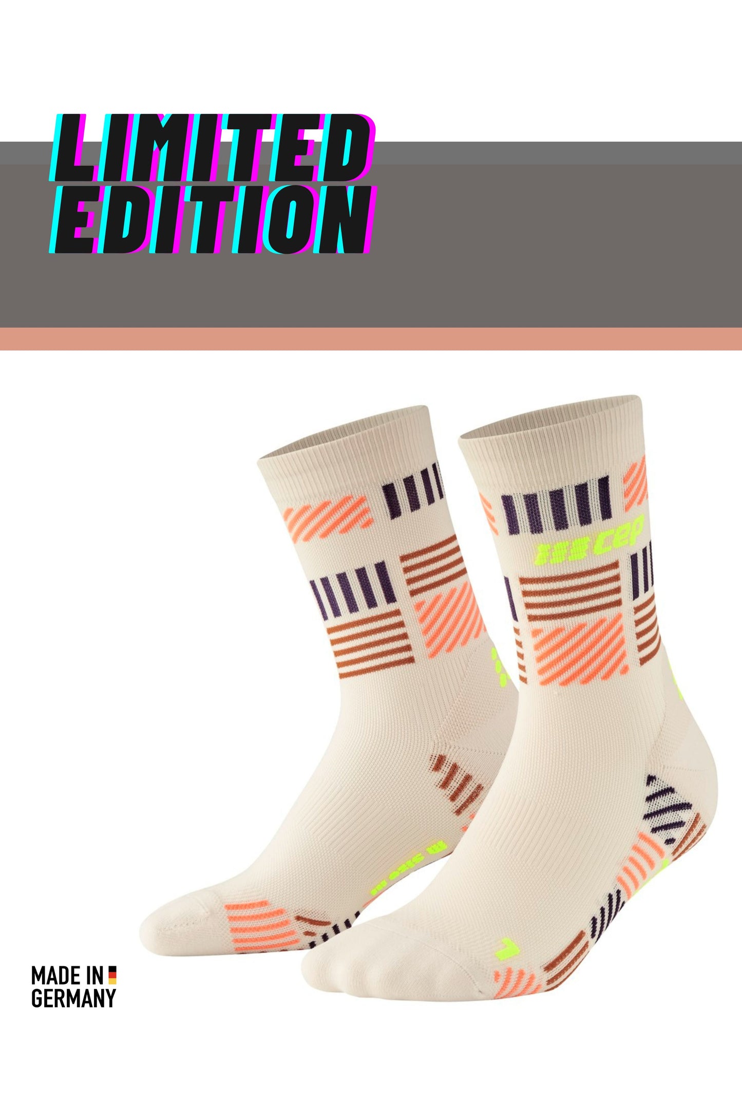 Limited Edition - The Run 2024.2 Compression Mid Cut Socks Women