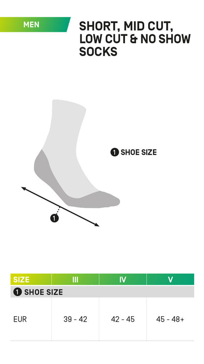 Allday Recovery Compression Mid Cut Socks Men