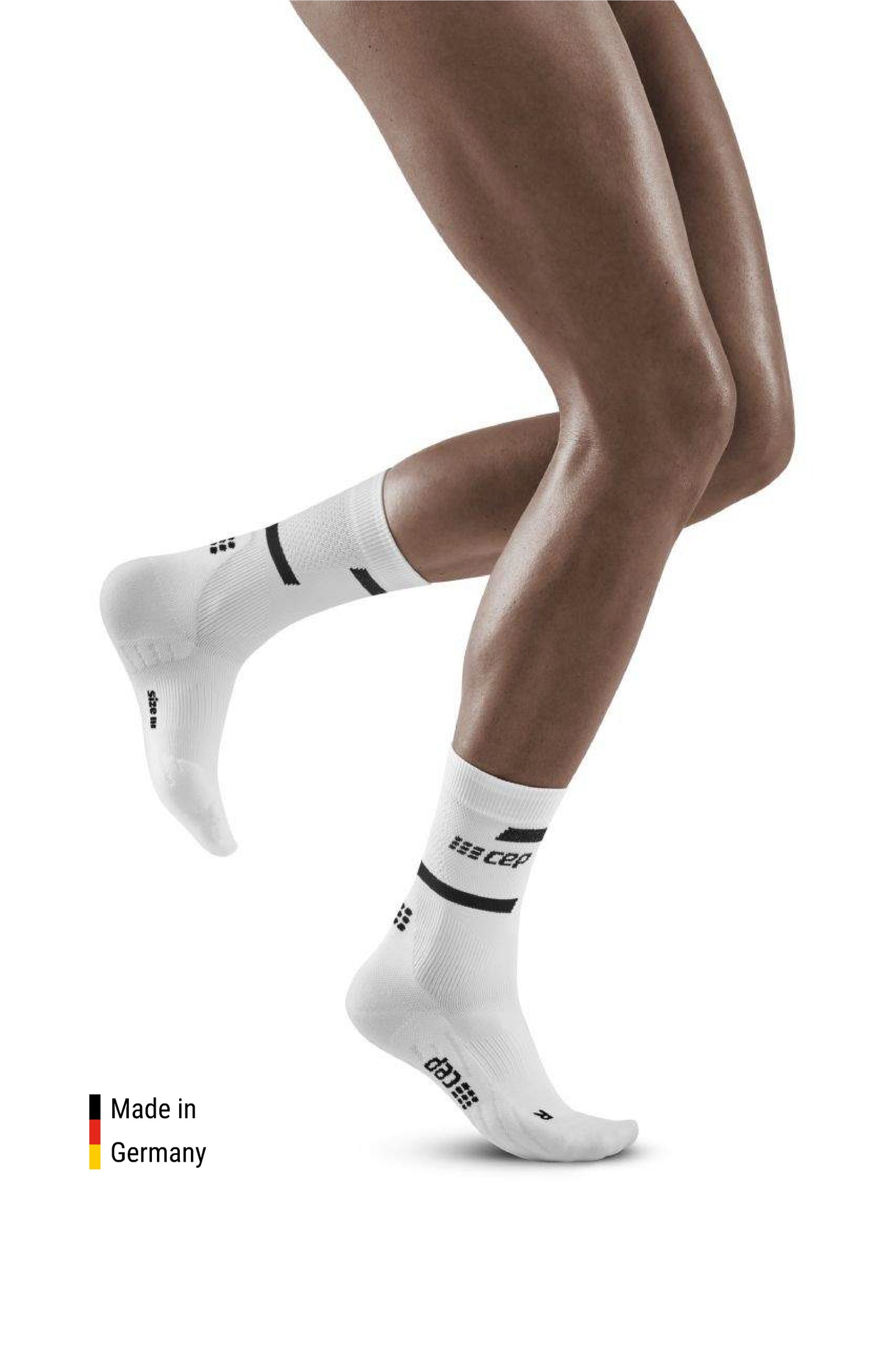 The Run Compression Mid Cut Socks Women