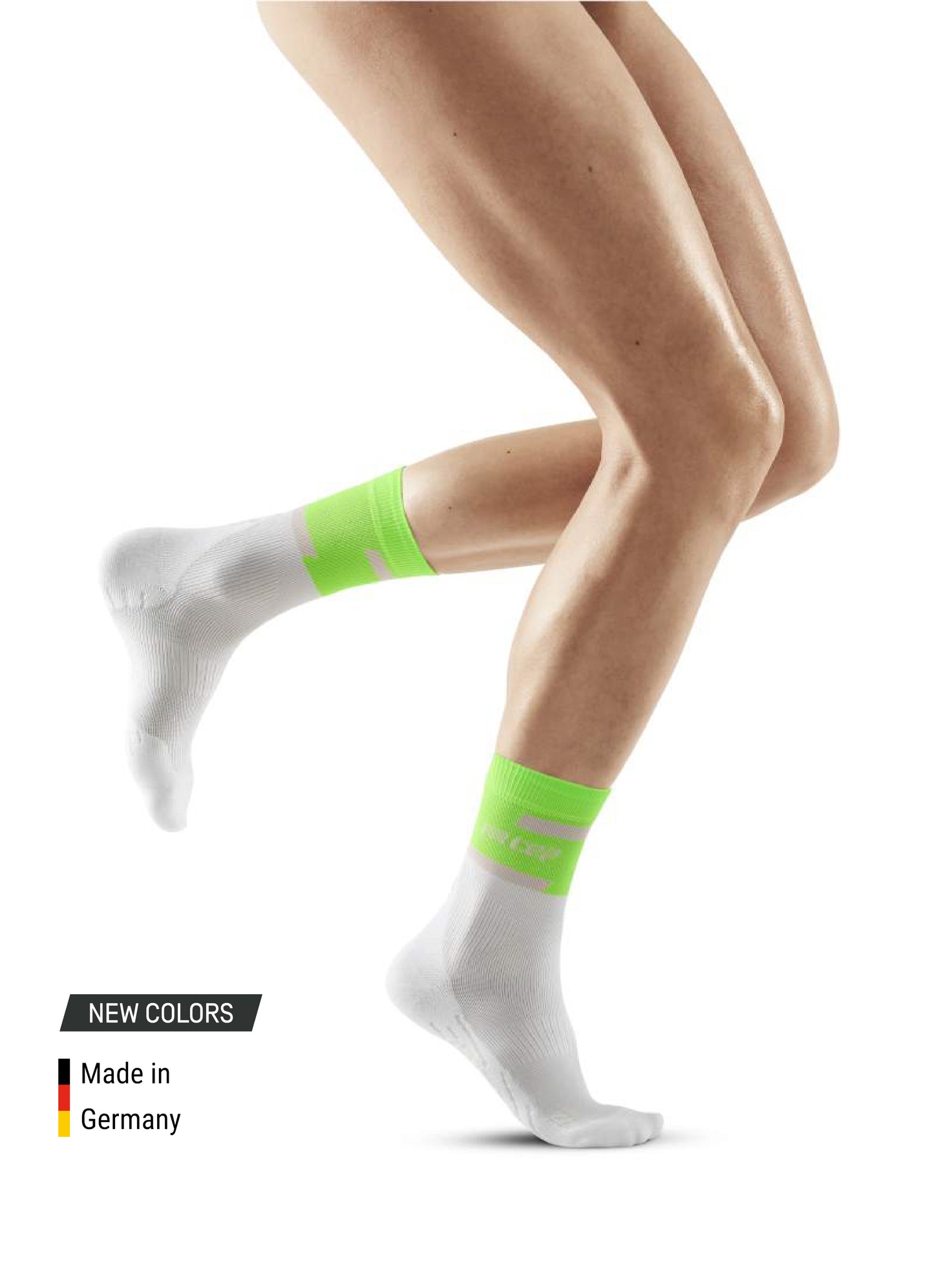 The Run Compression Mid Cut Socks Women