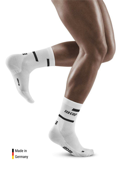 The Run Compression Mid Cut Socks Men