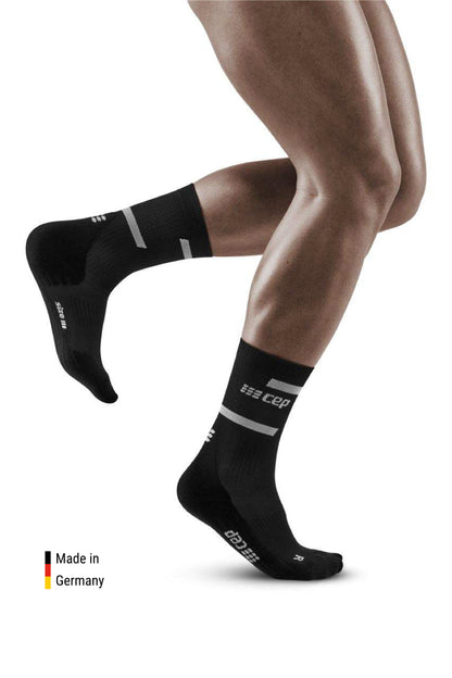 The Run Compression Mid Cut Socks Men