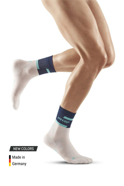 The Run Compression Mid Cut Socks Men