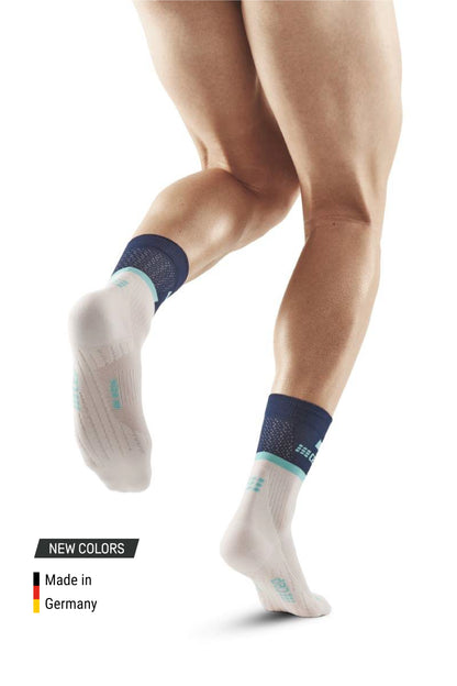 The Run Compression Mid Cut Socks Men