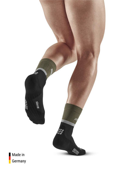 The Run Compression Mid Cut Socks Men