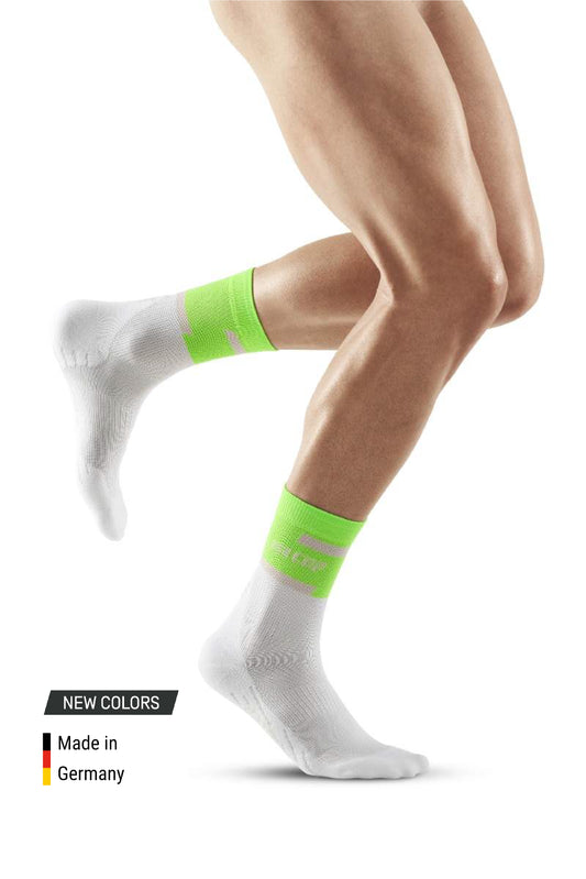 The Run Compression Mid Cut Socks Men