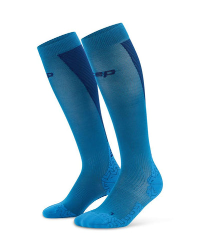 CEP The Core Run Ultralight Compression Socks Tall 4.0 Blue/ Dark Blue - Compression Socks Hong Kong