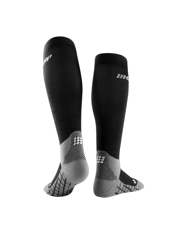 [New Version] Hiking Light Merino Compression Socks Tall Men
