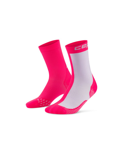 The Core Run Edt. Half&Half Compression Mid Cut Socks 5.0 Women