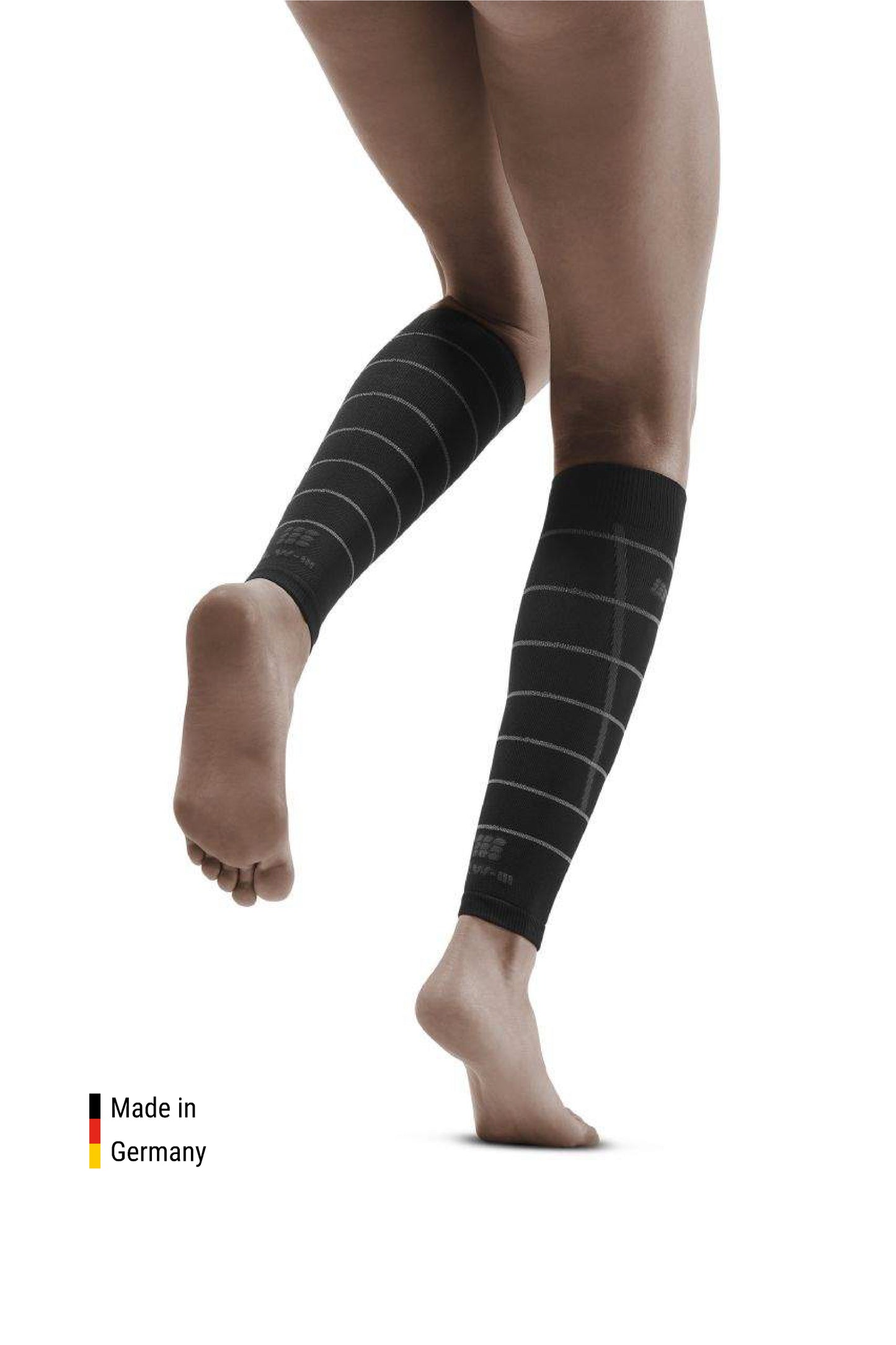 Reflective Compression Socks Calf Sleeves Women